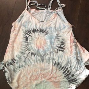 The tang top it a Arden xs and the jacket it a size s